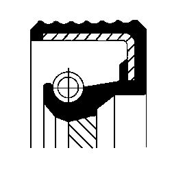 CORTECO 20017035B Shaft Seal, camshaft
