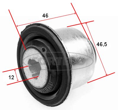 CORTECO 21652475 Mounting, control/trailing arm