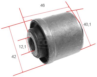 CORTECO 21652522 Mounting, control/trailing arm
