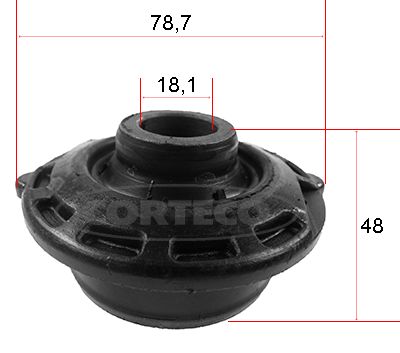 CORTECO 49371621 Mounting, control/trailing arm