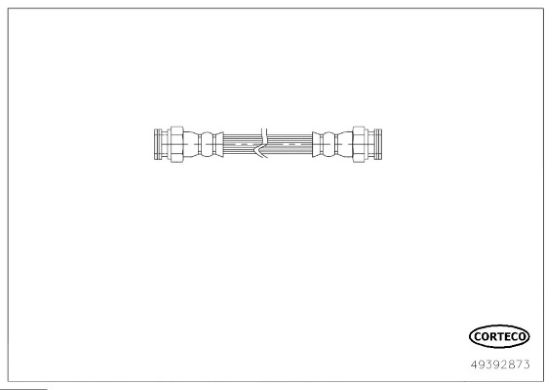 CORTECO 49392873 Brake Hose