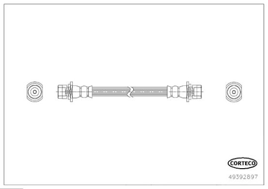 CORTECO 49392897 Brake Hose