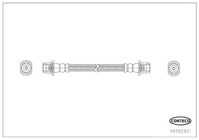 Brake Hose CORTECO 49392921