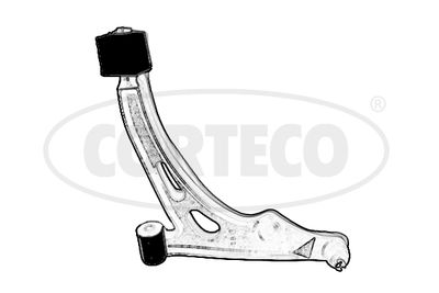 Control/Trailing Arm, wheel suspension CORTECO 49399431