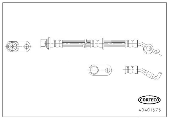 CORTECO 49401575 Brake Hose