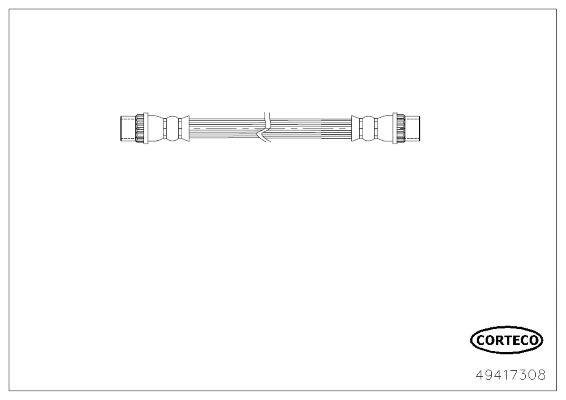 CORTECO 49417308 Brake Hose