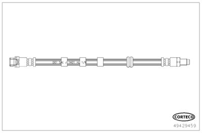 Brake Hose CORTECO 49429459