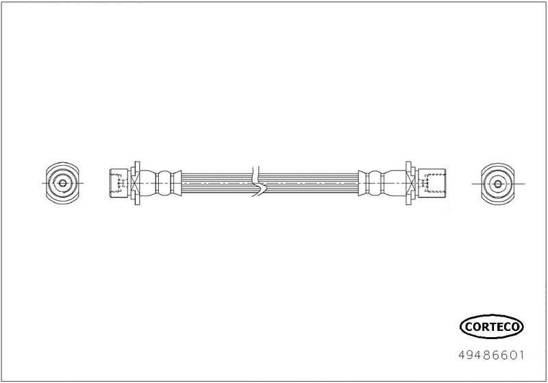 CORTECO 49486601 Brake Hose