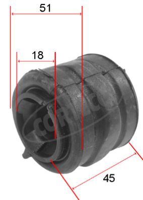 CORTECO 80000096 Mounting, stabiliser bar