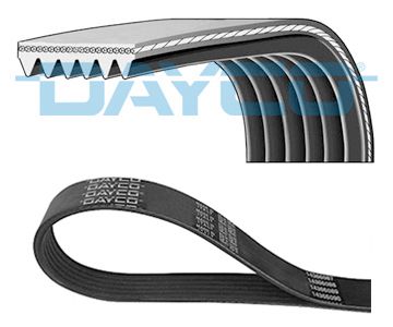 V-Ribbed Belt DAYCO 6PK1750HD