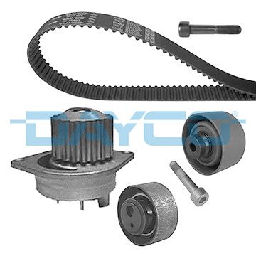 DAYCO KTBWP1430 Water Pump & Timing Belt Kit
