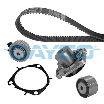 Water Pump & Timing Belt Kit DAYCO KTBWP3340