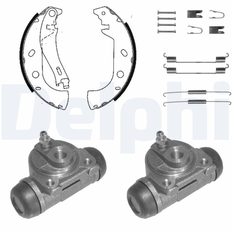 DELPHI 1056 Brake Shoe Set