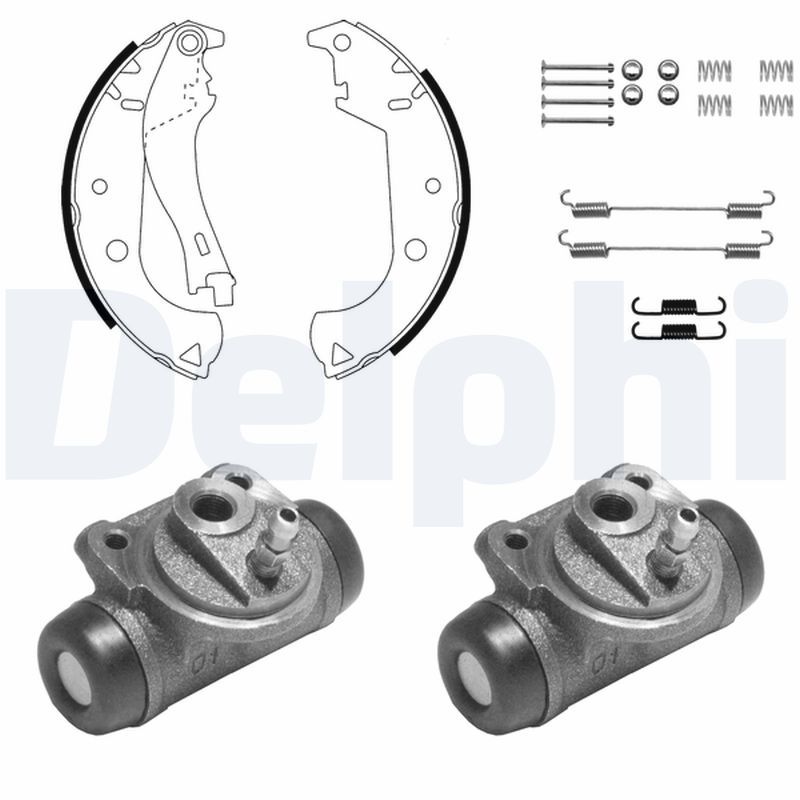 DELPHI 1070 Brake Shoe Set