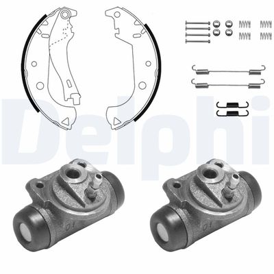 Brake Shoe Set DELPHI 1070