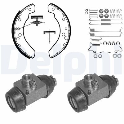 Brake Shoe Set DELPHI 795