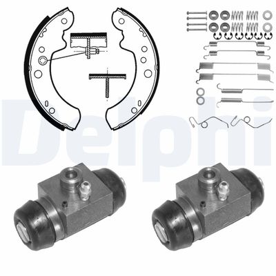 Brake Shoe Set DELPHI 799