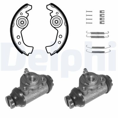 Brake Shoe Set DELPHI 889