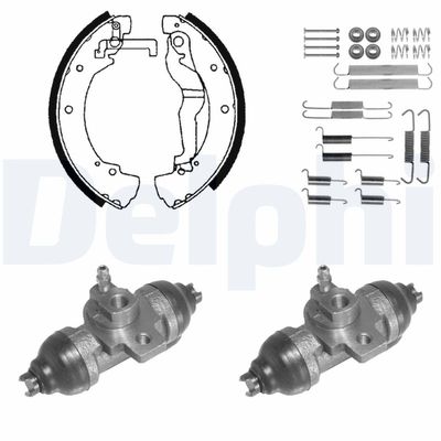 Brake Shoe Set DELPHI 893