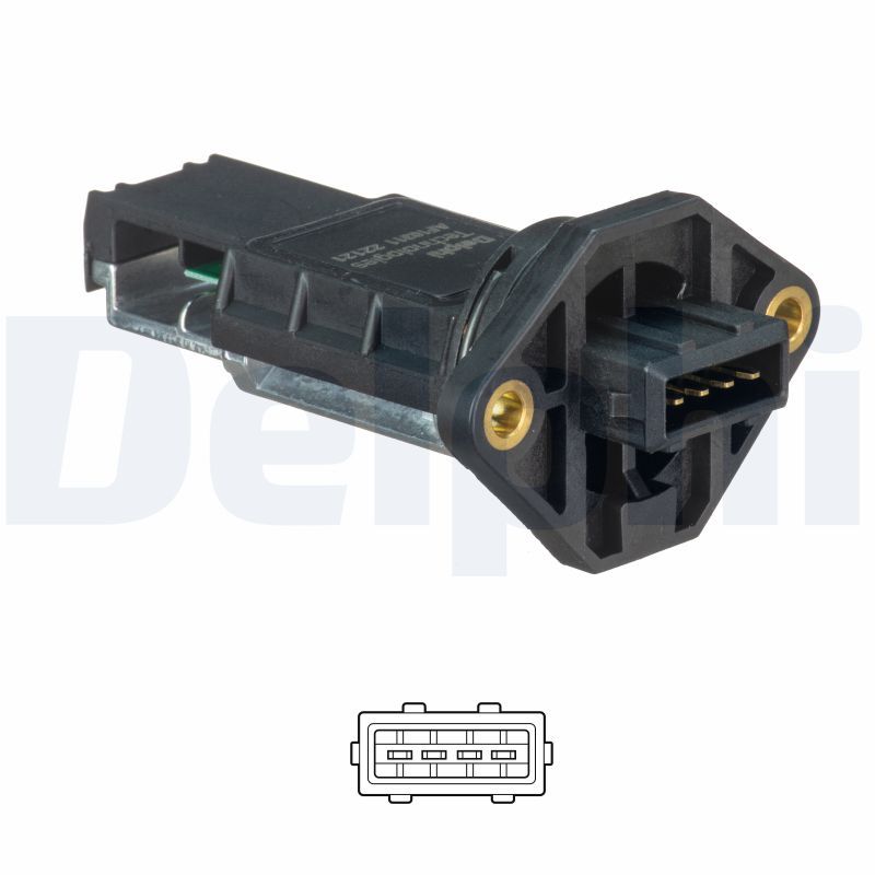 DELPHI AF10311-12B1 Mass Air Flow Sensor