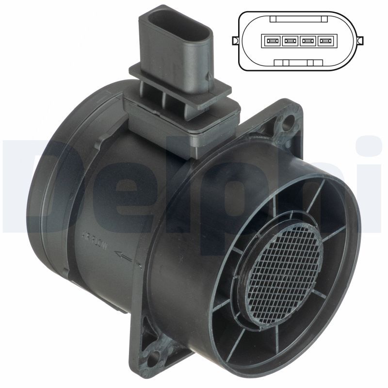 DELPHI AF10365-12B1 Mass Air Flow Sensor