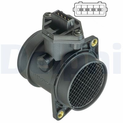 Mass Air Flow Sensor DELPHI AF10376-12B1