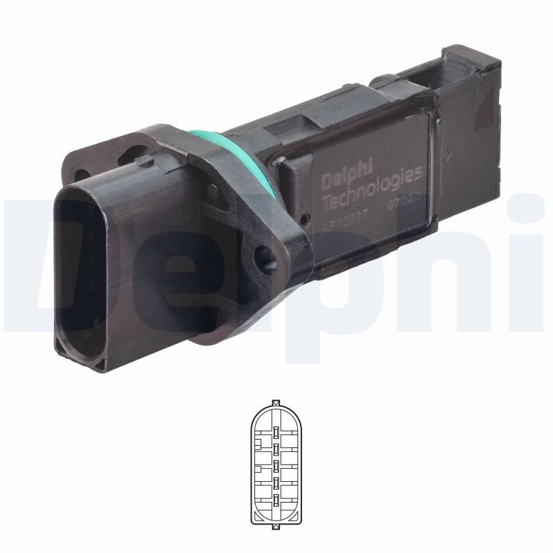 DELPHI AF10387-12B1 Mass Air Flow Sensor