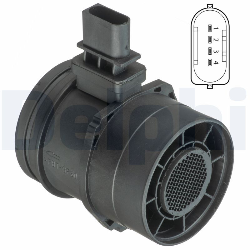 DELPHI AF10394-12B1 Mass Air Flow Sensor