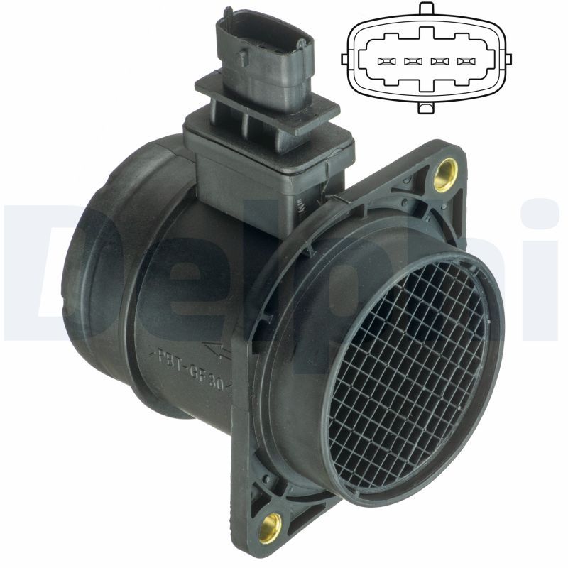 DELPHI AF10403-12B1 Mass Air Flow Sensor
