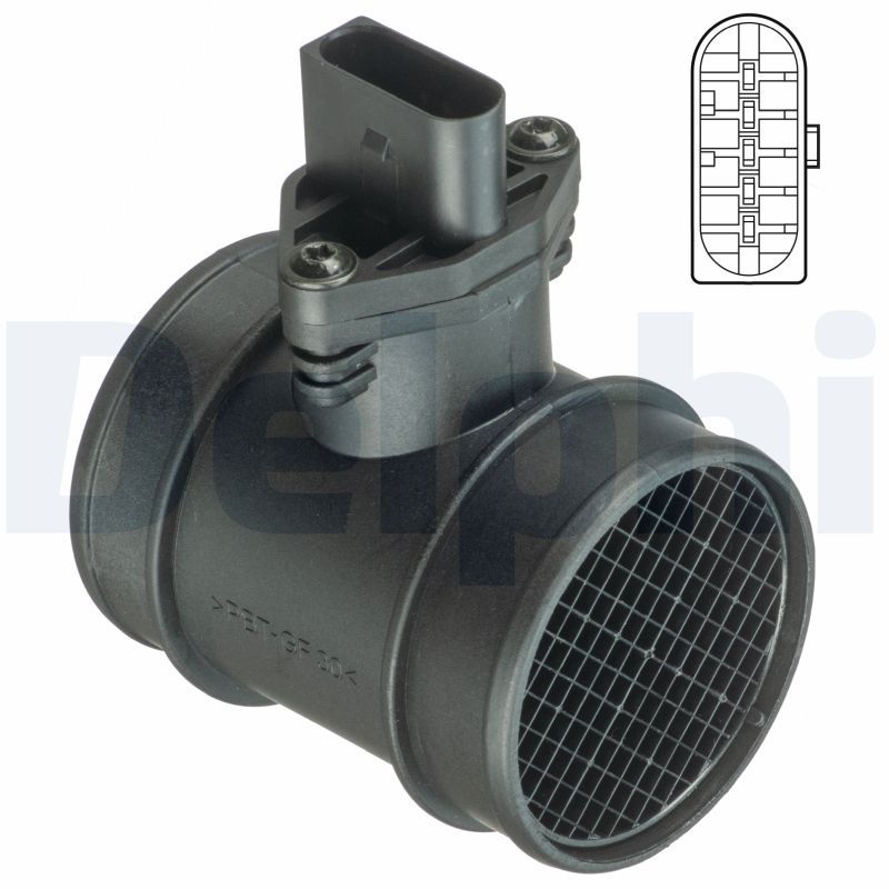 DELPHI AF10409-12B1 Mass Air Flow Sensor