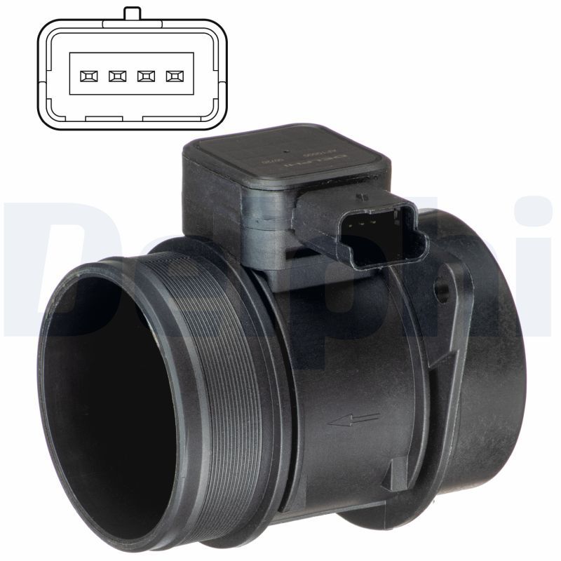 DELPHI AF10500-12B1 Mass Air Flow Sensor