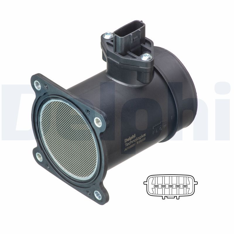 DELPHI AF10501-12B1 Mass Air Flow Sensor