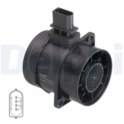 Mass Air Flow Sensor DELPHI AF10511-12B1