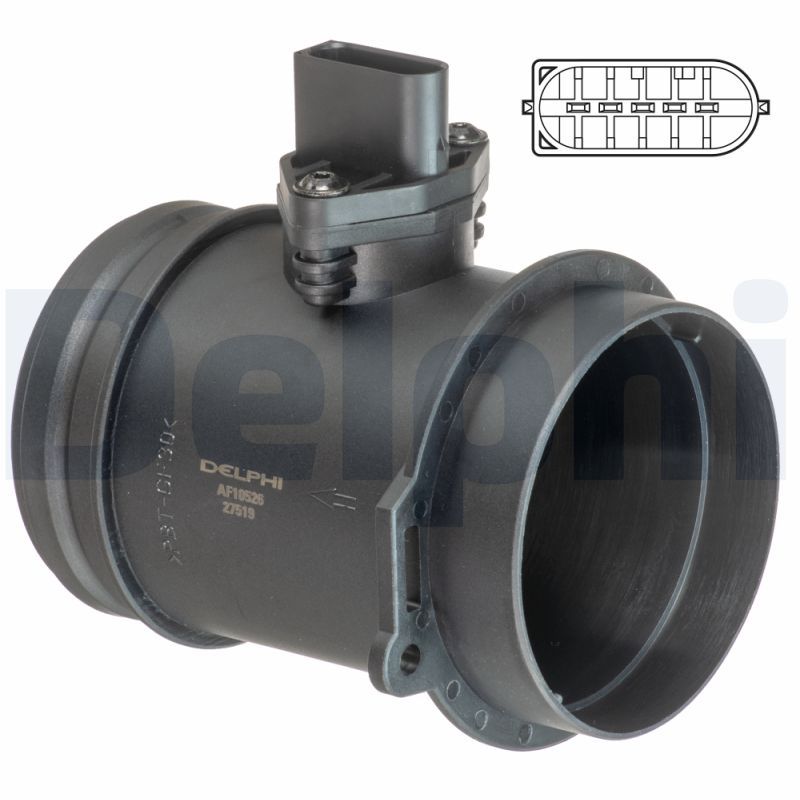 DELPHI AF10526-12B1 Mass Air Flow Sensor