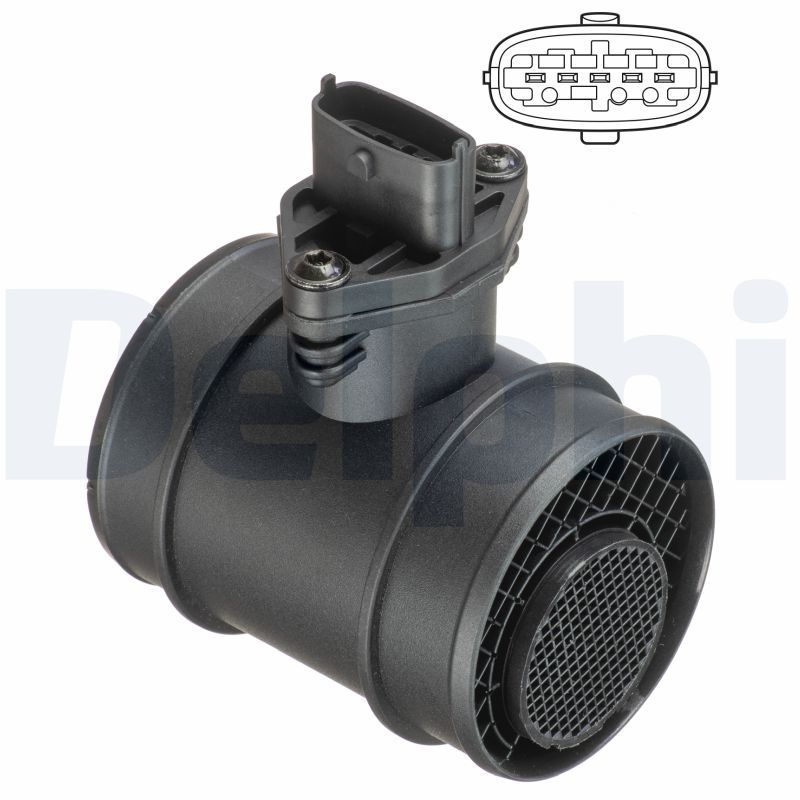 DELPHI AF10621-12B1 Mass Air Flow Sensor