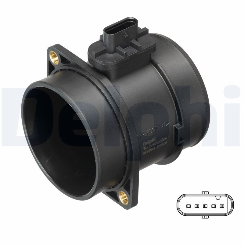 DELPHI AF10644-12B1 Mass Air Flow Sensor