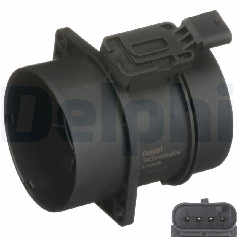 DELPHI AF10675-12B1 Mass Air Flow Sensor