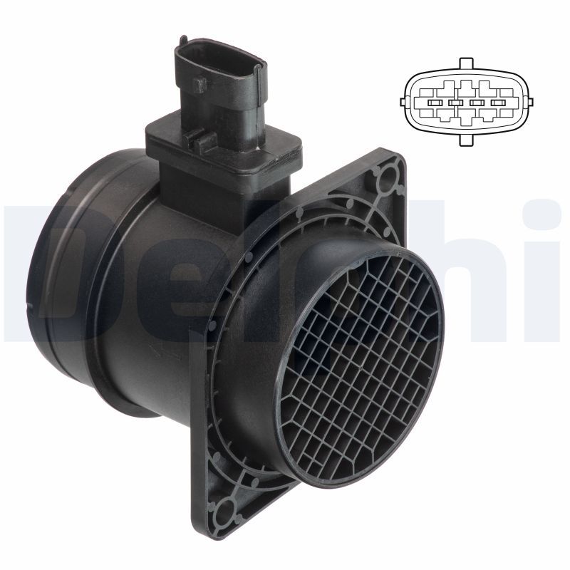 DELPHI AF10722-12B1 Mass Air Flow Sensor