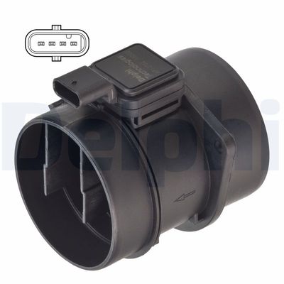 Mass Air Flow Sensor DELPHI AF10732-12B1