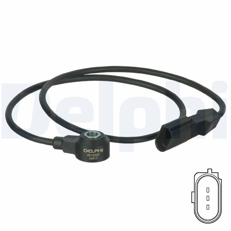 DELPHI AS10207 Knock Sensor