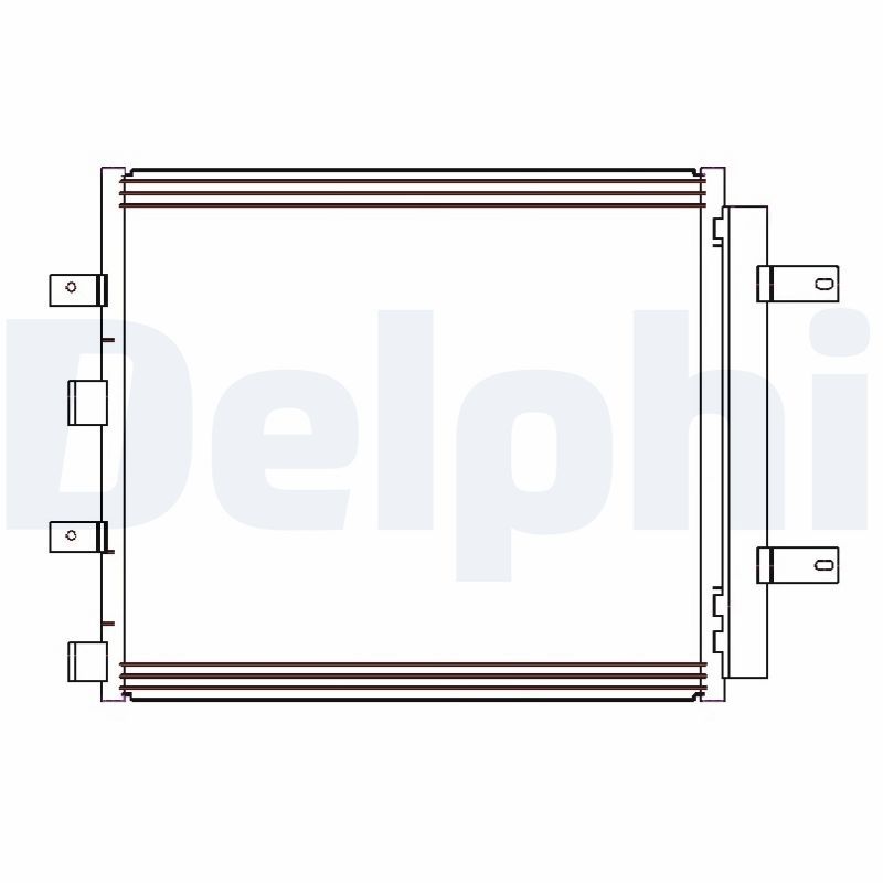 DELPHI CF20241 Condenser, air conditioning