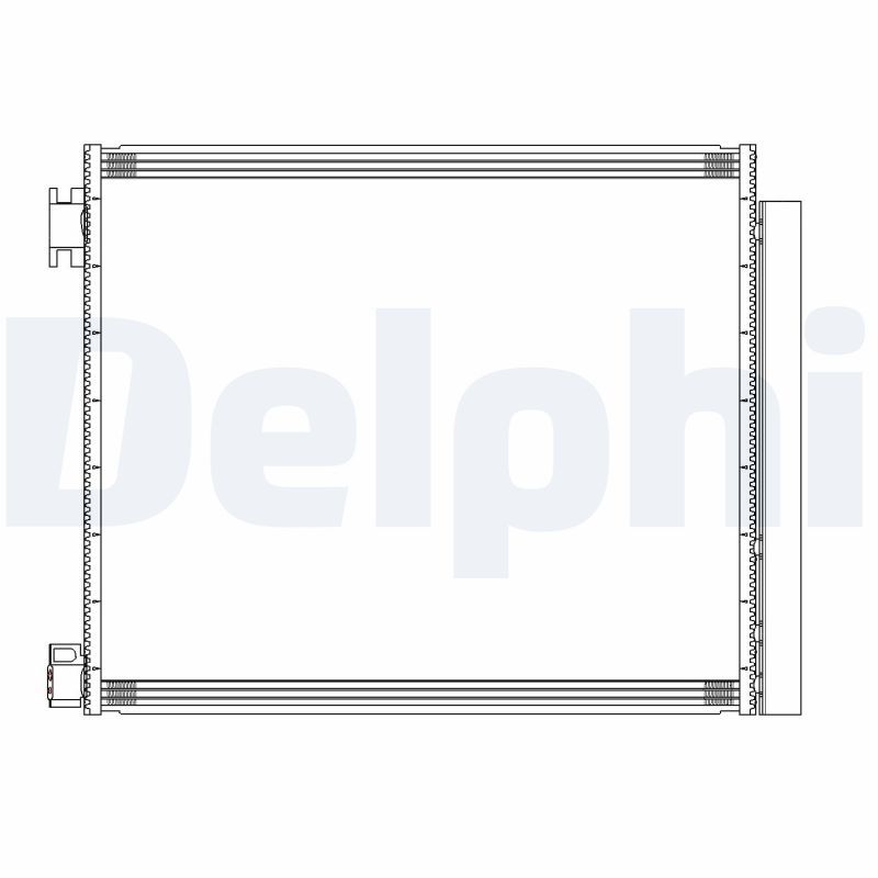 DELPHI CF20313 Condenser, air conditioning