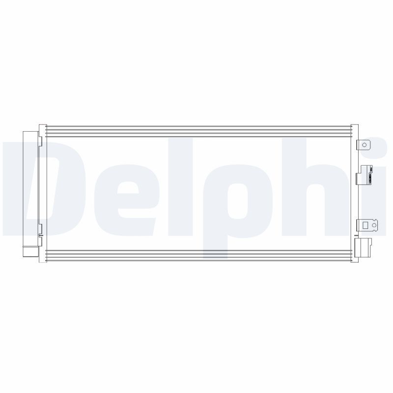 DELPHI CF20381 Condenser, air conditioning