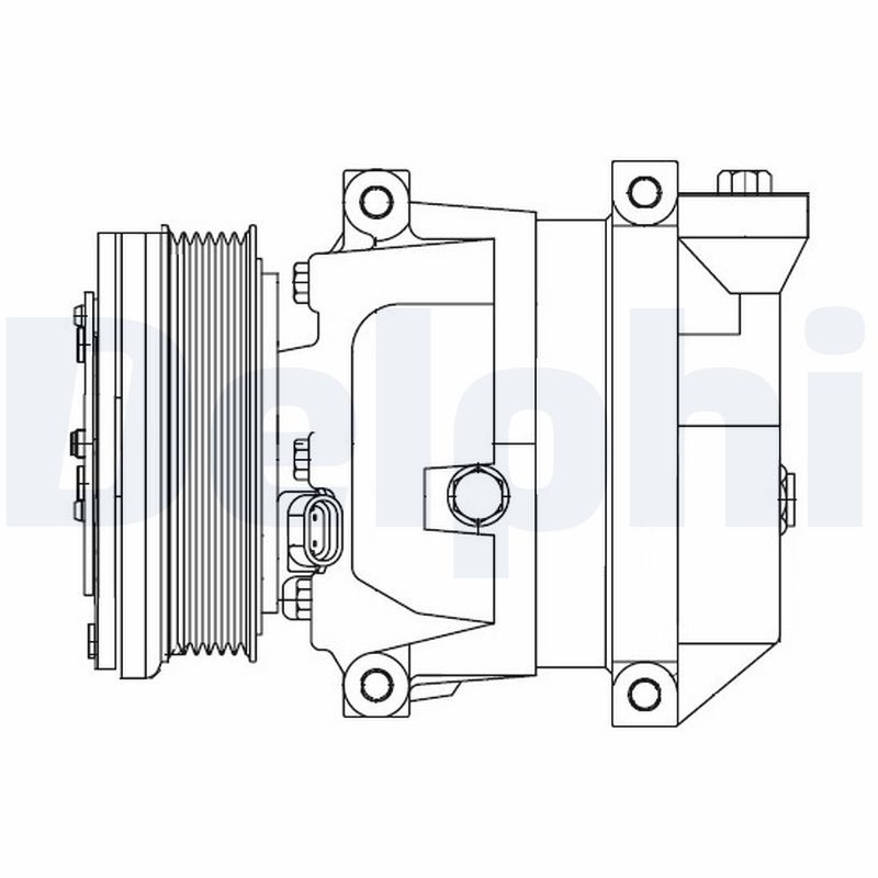 DELPHI CS10095-12B1 Compressor, air conditioning