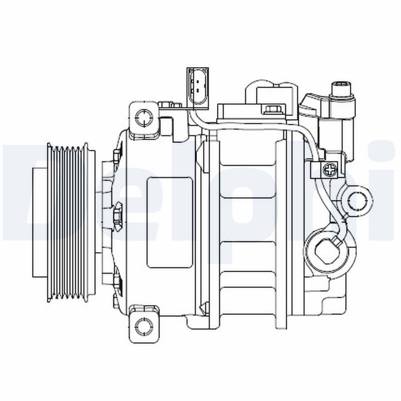 DELPHI CS20522 Compressor, air conditioning