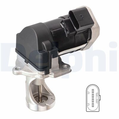 EGR Valve DELPHI EG10431-12B1