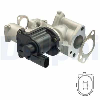 EGR Valve DELPHI EG10509-12B1