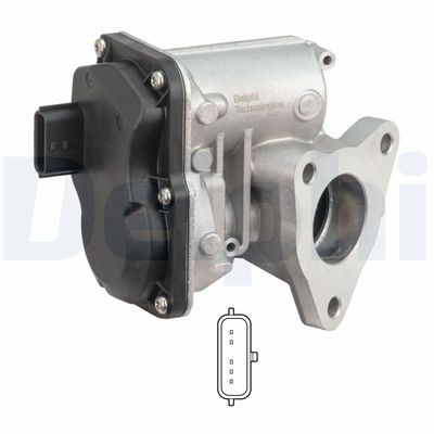 EGR Valve DELPHI EG10557-12B1
