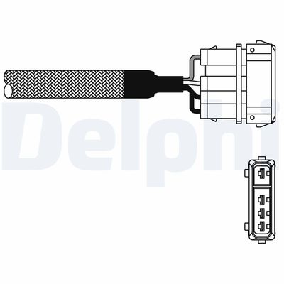 Oxygen Sensor DELPHI ES10976-12B1