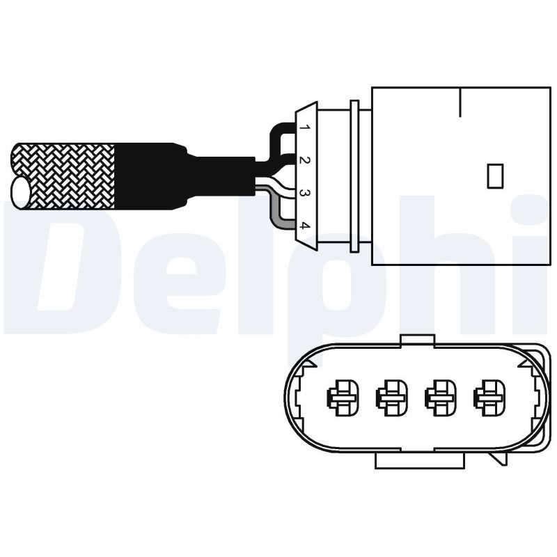 DELPHI ES10978-12B1 Oxygen Sensor